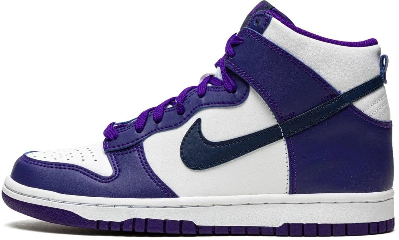 Nike Nike Dunk High Electro Purple Midnight Navy Paars