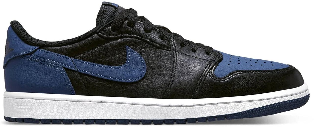 Nike Air Jordan 1 Retro Low OG Mystic Navy Zwart