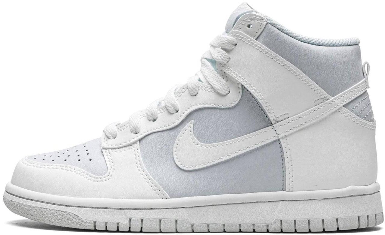 Nike Nike Dunk High Summit White Football Grey Blauw