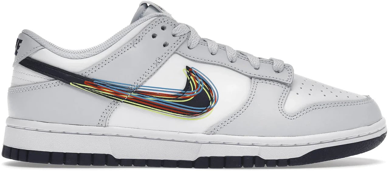 Nike Nike Dunk Low 3D Swoosh Wit