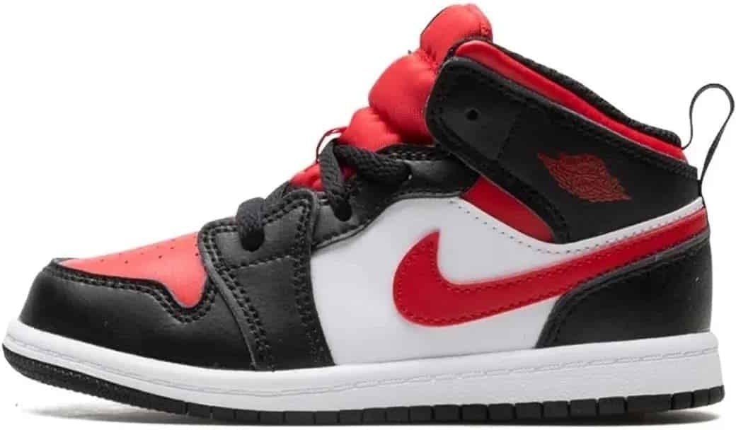 Nike Air Jordan 1 Mid Bred Toe (TD) Divers