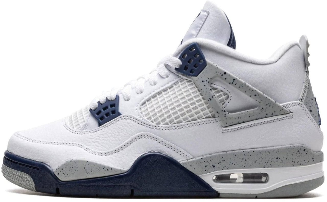 Nike Air Jordan 4 Retro Midnight Navy Blauw