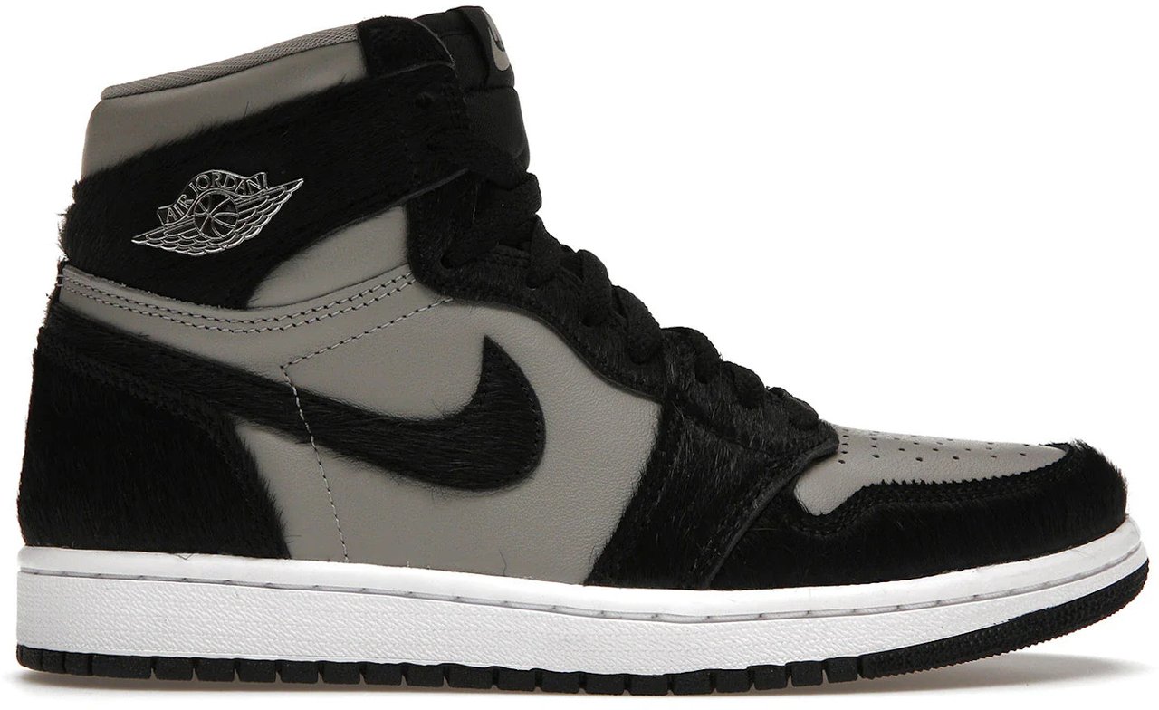 Nike Jordan 1 Retro High OG Twist 2.0 Medium Grey (Women's) Zwart