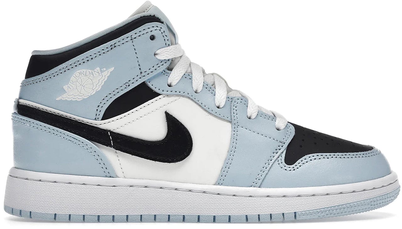 Nike Jordan 1 Mid Ice Blue (2022) (GS) Blauw
