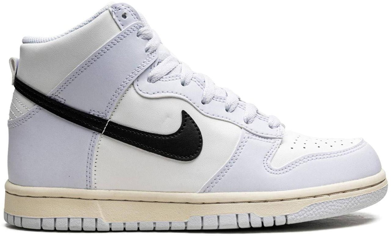 Nike Nike Dunk High Aluminium (GS) Zwart