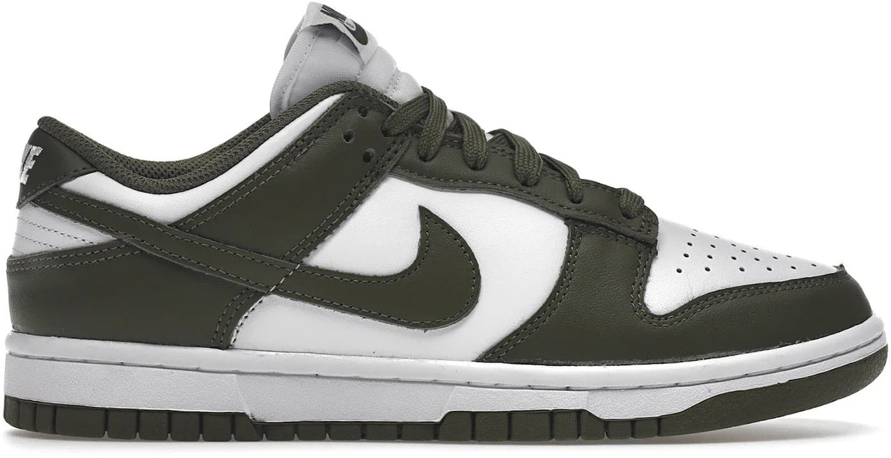 Nike Dunk Low Medium Olive Groen
