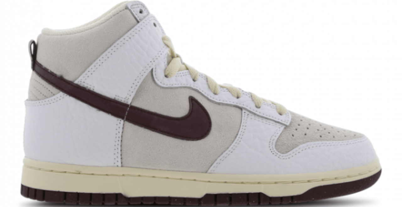 Nike Nike Dunk High Light Orewood Brown Burgundy Crush Bruin