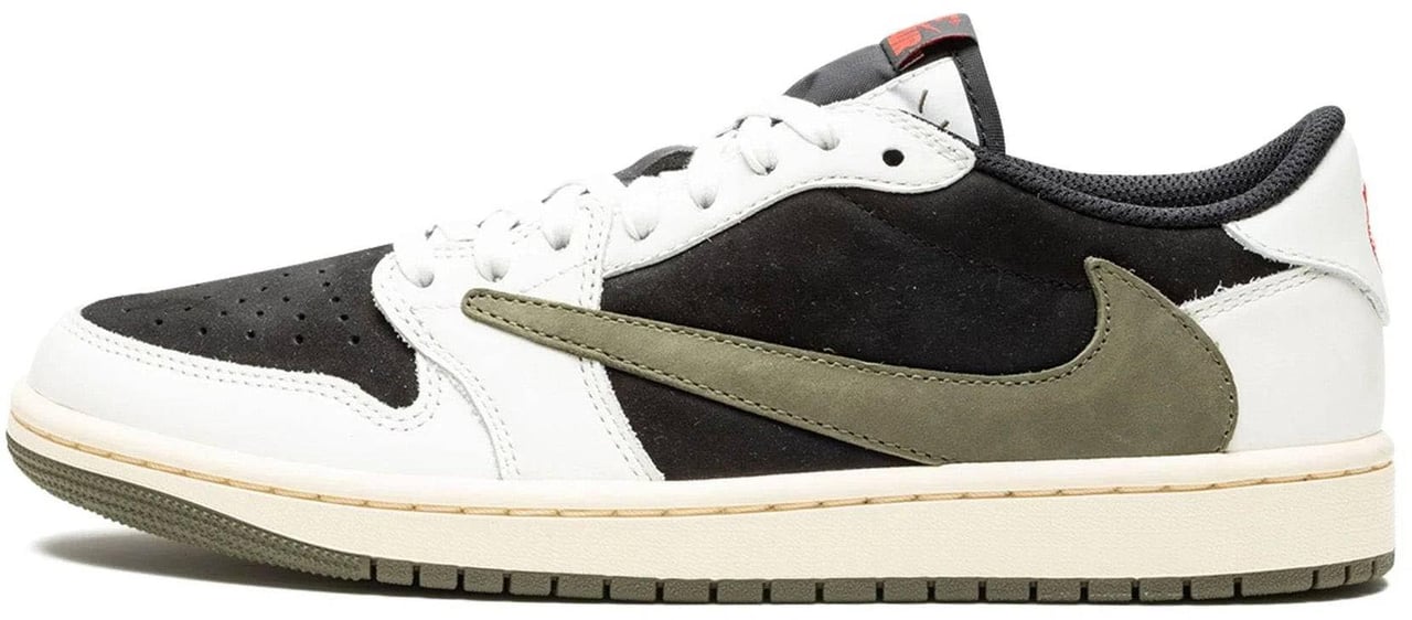 Nike Air Jordan 1 Retro Low OG SP Travis Scott Olive Zwart