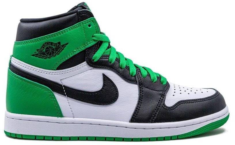 Nike Air Jordan 1 Retro High OG Lucky Green Zwart