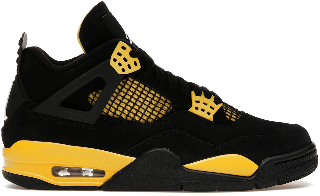 Nike Jordan 4 Retro Thunder (2023) Zwart