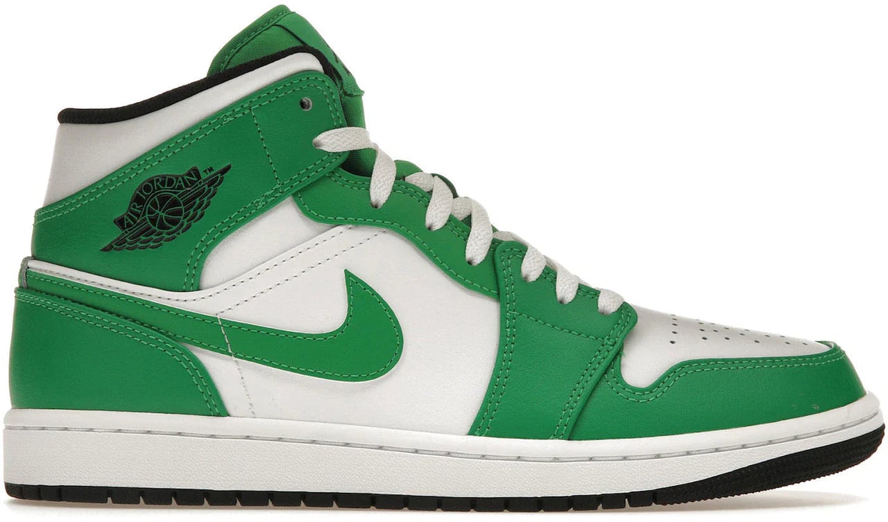 Nike Jordan 1 Mid Lucky Green Groen