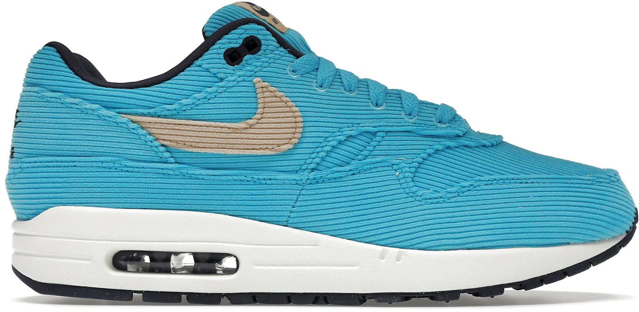 Nike Nike Air Max 1 Corduroy Baltic Blue Blauw
