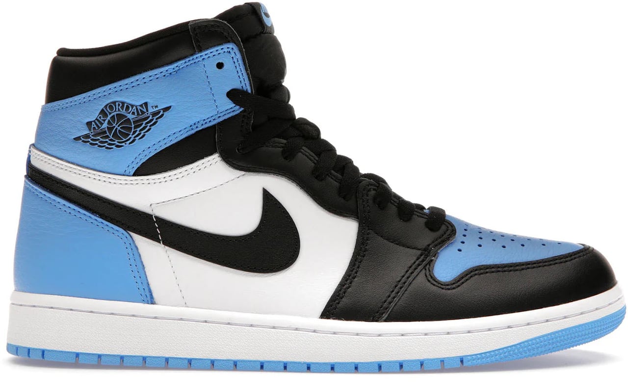 Nike Jordan 1 Retro High OG UNC Toe Blauw