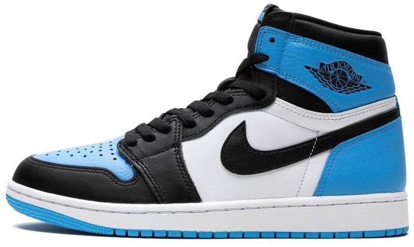 Nike Air Jordan 1 Retro High OG UNC Toe Zwart