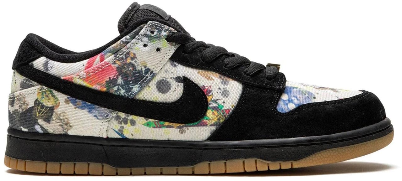Nike Nike SB Dunk Low Supreme Rammellzee Zwart