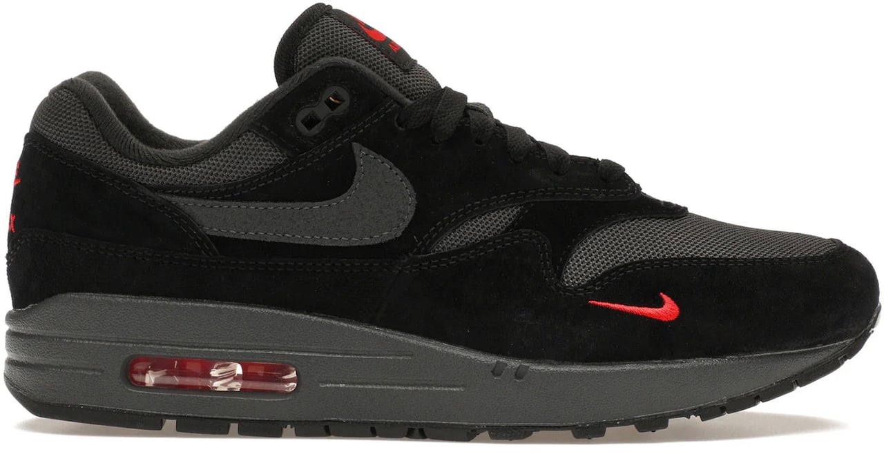 Nike Air Max 1 Bred Zwart