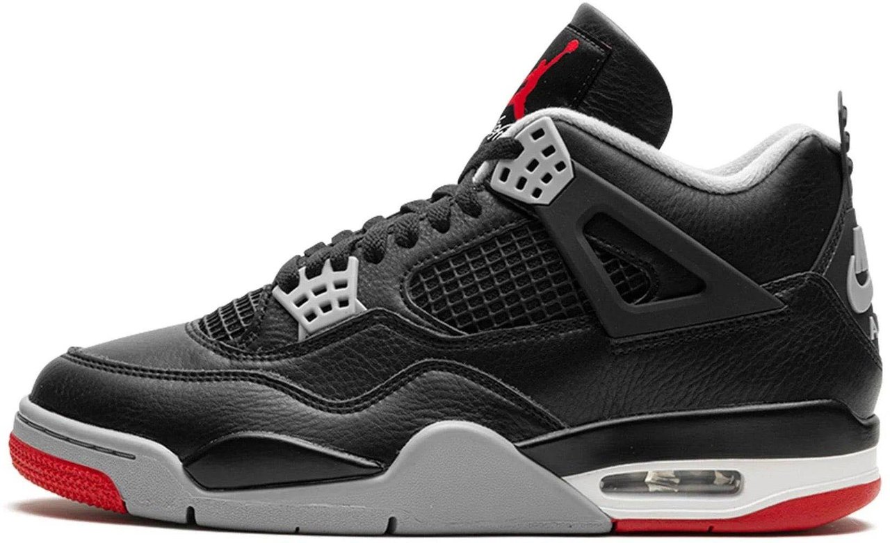 Nike Air Jordan 4 Retro Bred Reimagined Zwart