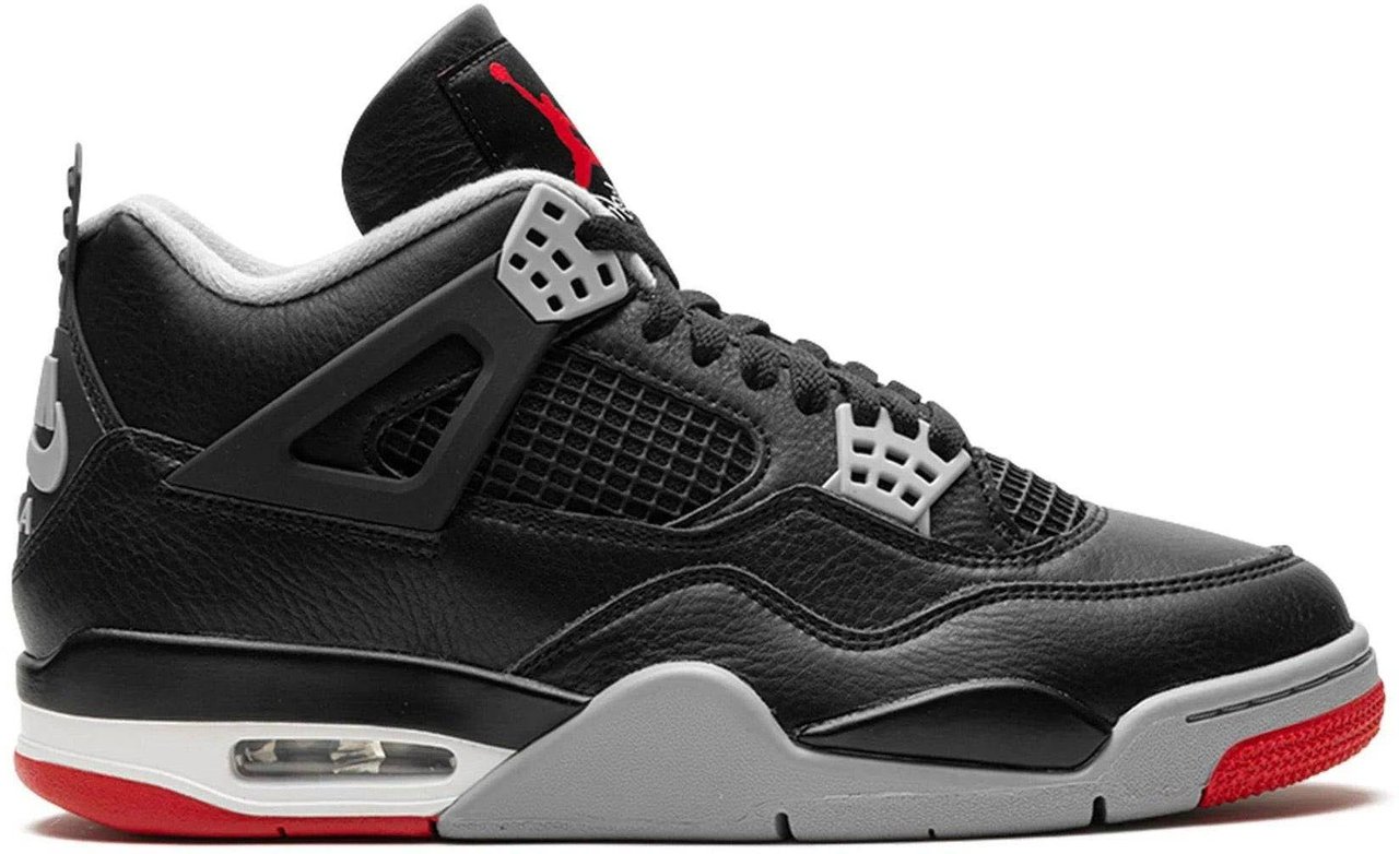 Nike Air Jordan 4 Retro Bred Reimagined Zwart