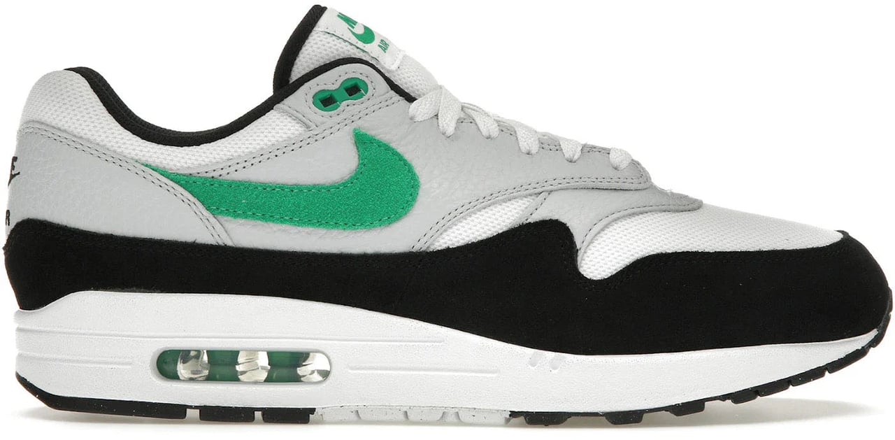 Nike Air Max 1 White Black Stadium Green Wit