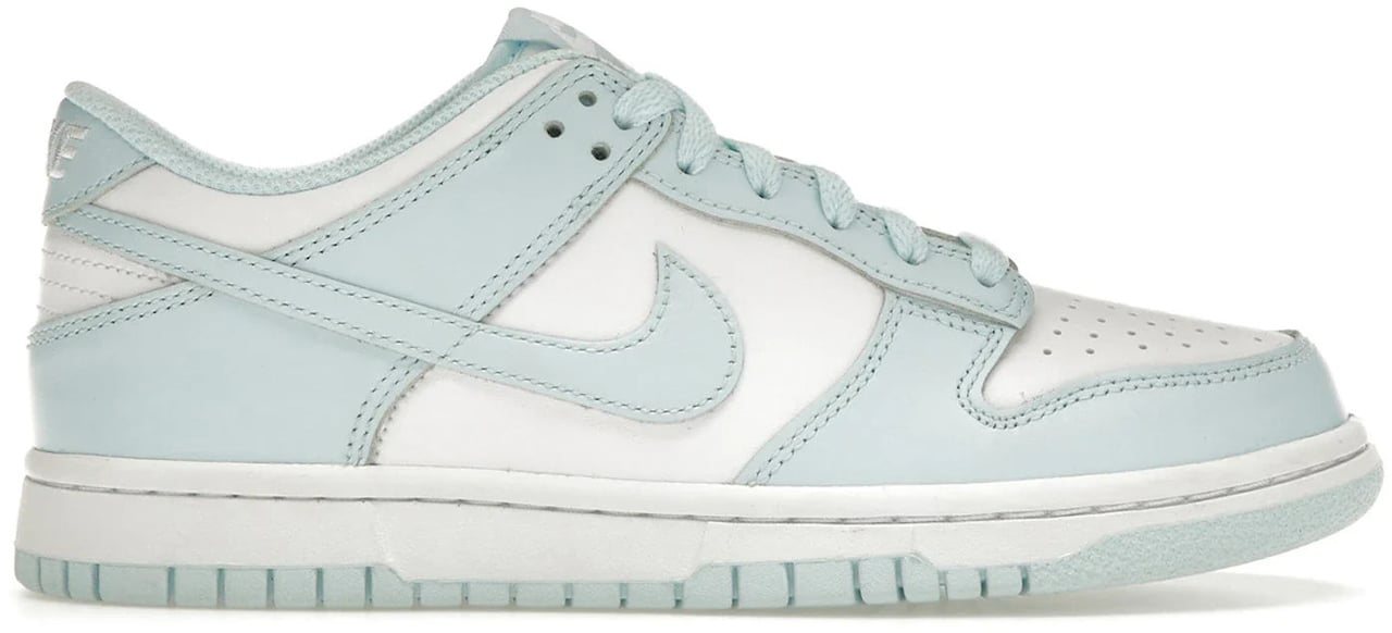 Nike Dunk Low White Glacier Blue (GS) Wit