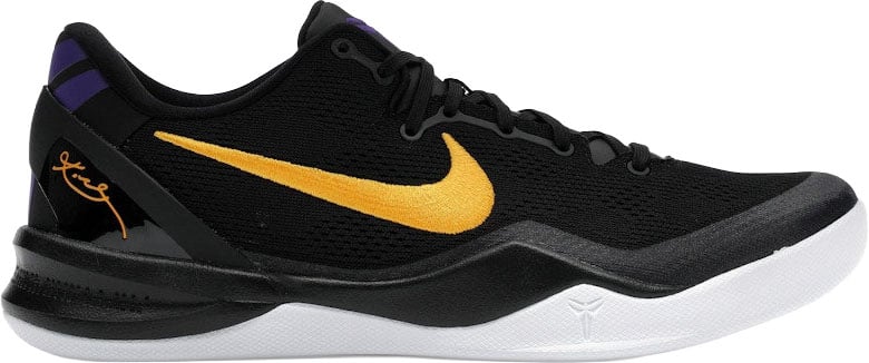 Nike Nike Kobe 8 Protro Lakers Away Zwart
