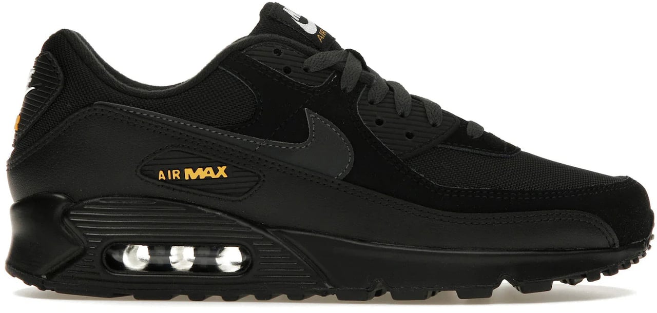 Nike Nike Air Max 90 Black Speed Yellow Zwart