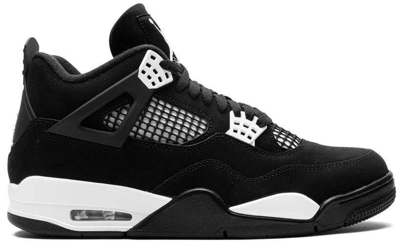 Nike Air Jordan 4 Retro White Thunder Zwart