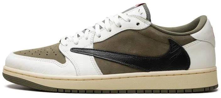 Nike Air Jordan 1 Retro Low OG SP Travis Scott Medium Olive Zwart