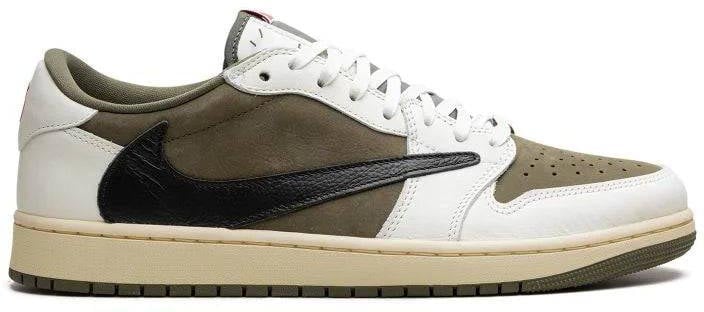 Nike Air Jordan 1 Retro Low OG SP Travis Scott Medium Olive Zwart