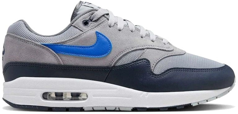 Nike Nike Air Max 1 Essential Navy Grey Royal Blauw