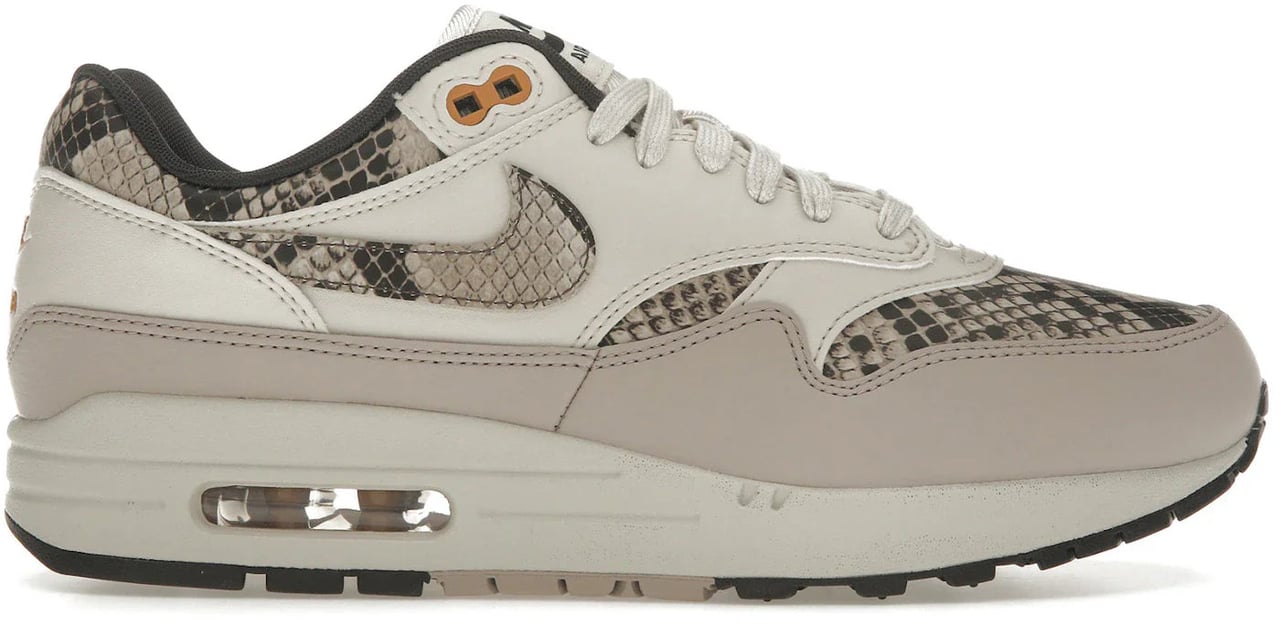 Nike Air Max 1 Snakeskin Light Orewood Brown (Women's) Bruin