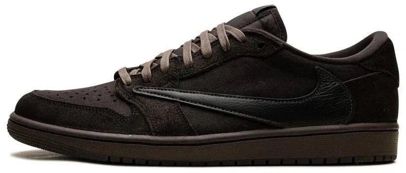 Nike Air Jordan 1 Low OG Travis Scott Velvet Brown Zwart