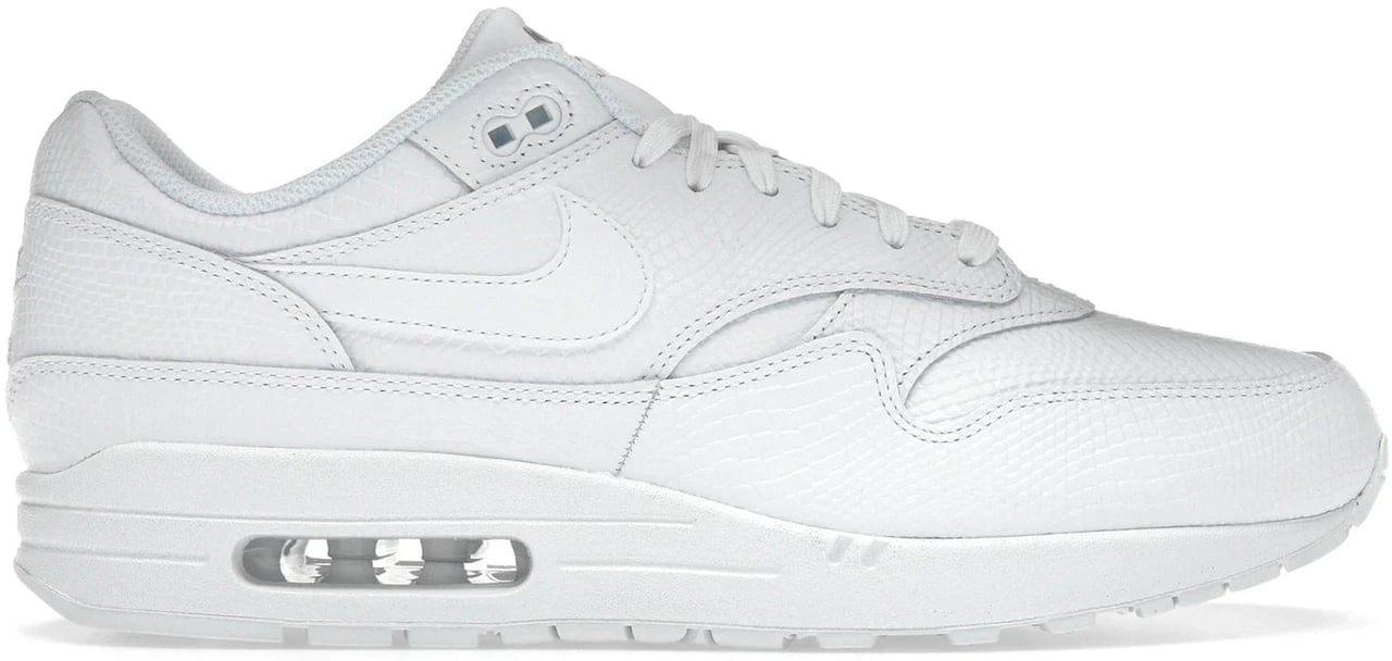 Nike Air Max 1 Premium White Snakeskin Wit