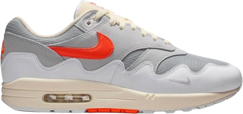Nike Nike Air Max 1 Patta Waves White Hyper Crimson (With Bracelet) Wit