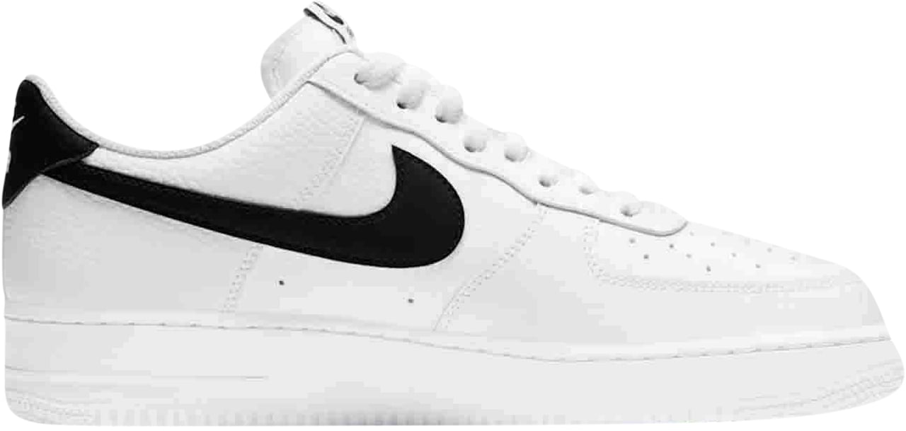 Nike Air Force 1 Sneaker Wit/Zwart Zwart