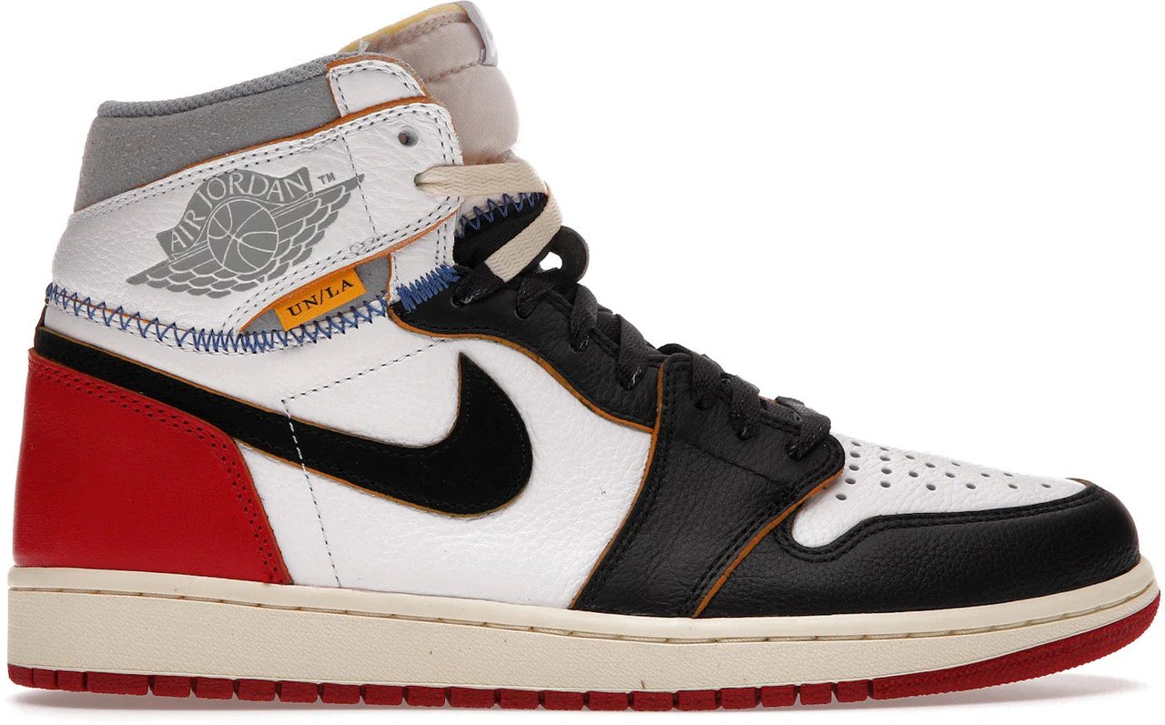 Nike Jordan 1 Retro High Union Los Angeles Black Toe Zwart