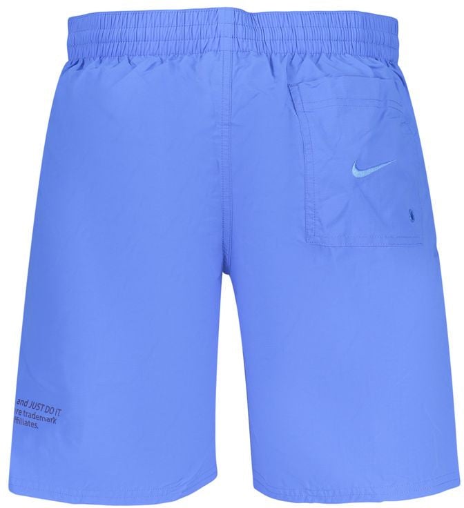 Nike Blu Poliestere Uomo Shorts Blauw