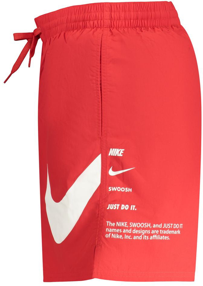 Nike Rosso Poliestere Uomo Swim Boxer Rood