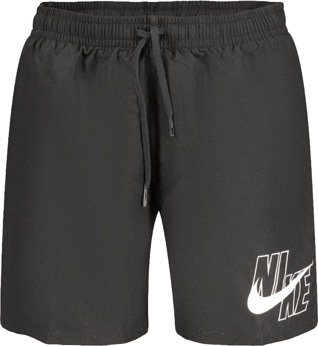 Nike Black Polyester Men's Swimwear Zwart