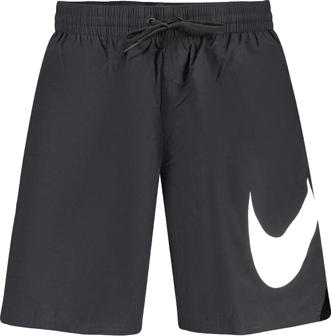 Nike Black Polyester Mens Swimwear Shorts Zwart