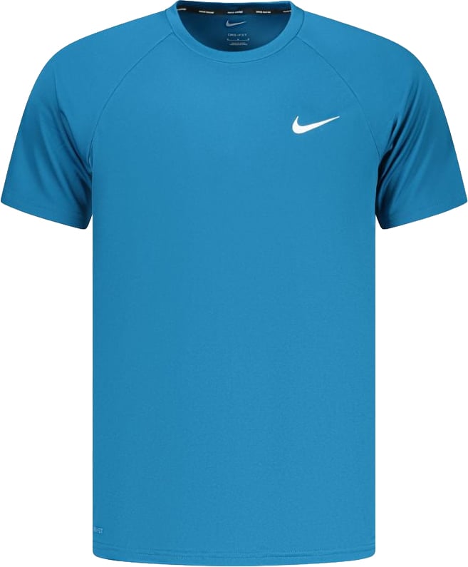 Nike Blue Polyester Men's T-Shirt Blauw