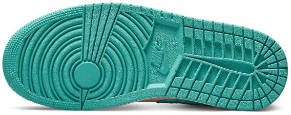 Nike Air Jordan 1 Low Tropical Teal Blauw
