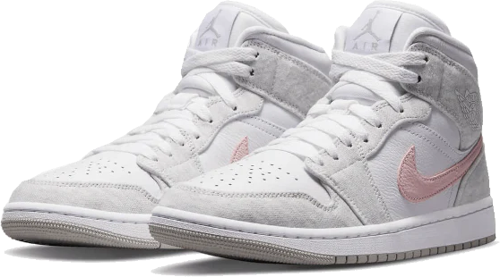 Nike Jordan 1 Mid SE Light Iron Ore Grijs
