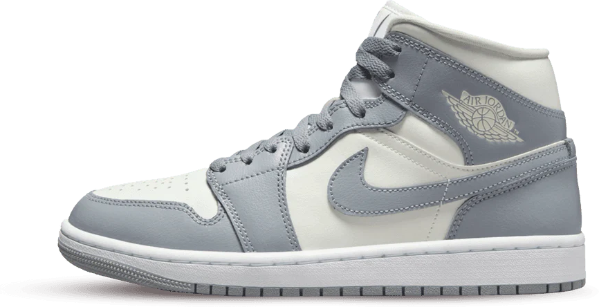Nike Jordan 1 Mid Stealth Grijs