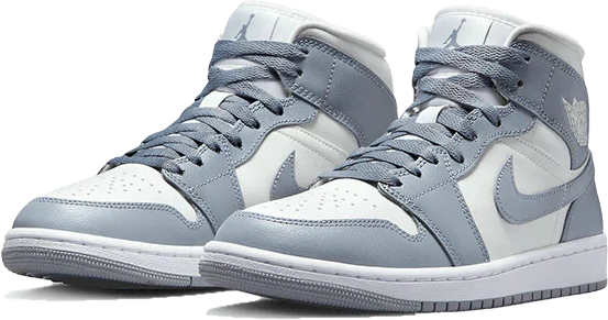 Nike Jordan 1 Mid Stealth Grijs