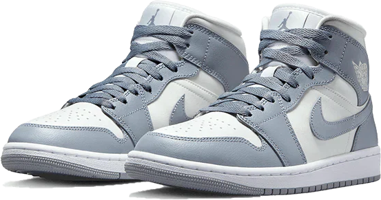 Nike Jordan 1 Mid Stealth Grijs