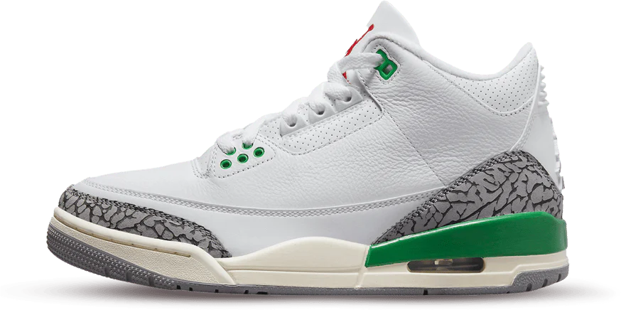 Nike Jordan 3 Retro Lucky Green Groen