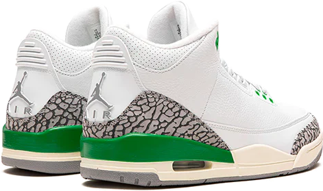 Nike Jordan 3 Retro Lucky Green Groen
