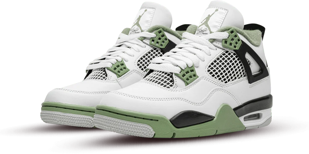 Nike Jordan 4 Retro Seafoam Groen