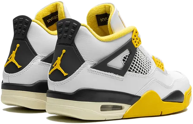 Nike Jordan 4 Retro Vivid Sulfur Geel